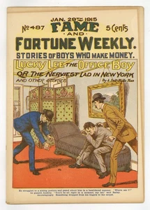 Fame and Fortune Weekly Jan 29 1915 #487 VG- 3.5 - Picture 1 of 2