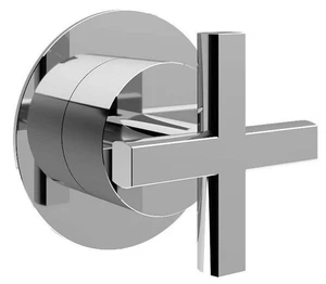 3M Showers Rubinetto Arresto 1/2” 2 Uscite Croce Ottone Cromato Garanzia 15 Anni - Picture 1 of 4