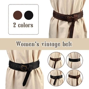 Costume cavaliere uomo donna cosplay medievale vintage cintura vita decorazione gotica - Foto 1 di 11
