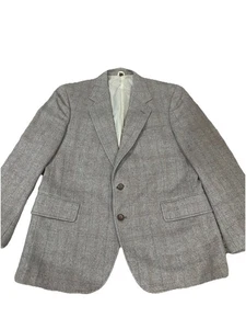 Austin Manor Vintage Tweed Blazer Herren 42R Zwei Knopf Top Zustand - Bild 1 von 16