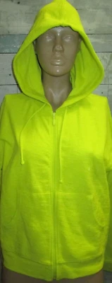 OLD NAVY Mujer Amarillo Brillante Sudadera con Capucha Chaqueta Talla M Mediana S Pequeña Excelente Foto 1 de 3