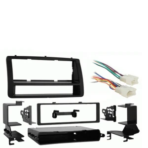 Fits Toyota Corolla 2003-2008 Single DIN Harness Radio Install Dash Kit - Picture 1 of 3