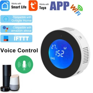 Tuya APP WiFi Smart Natural Gas Leak Detect Home Alert Alarm Sensor Detector - Bild 1 von 17
