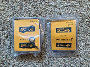 1958-1974 Ford Mercury Edsel Carburetor Rebuild Kits 2100 2BBL Qty 2 Made in USA - Bild 1 von 8
