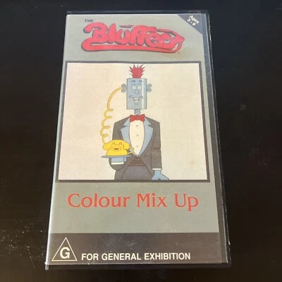 The Bluffers - Colour Mix Up (VHS, 1987) PAL - Image 1 of 4