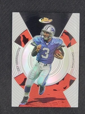 2005 Finest Refractors Detroit Lions Football Card #90 Joey Harrington /399 - Image 1 of 2