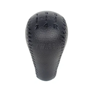 5 Speed Leather Gear Shift Knob For Nissan Patrol Safari Y61 2004 2005 2006 2007 - Picture 1 of 9
