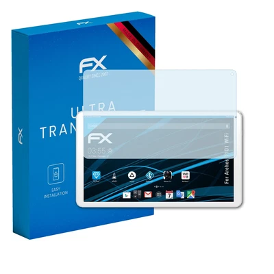 atFoliX 2x Screen Protection Film for Archos T101 WiFi Screen Protector clear - Image 1 of 4