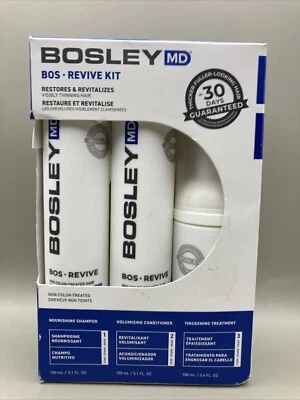 Bosley MD BOS Revive Starter Pack para Cabello Visiblemente Adelgazamiento No Teñido Foto 1 de 4