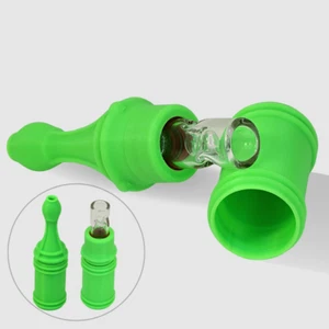 Take-N-Toke, Cigarette Holder, Fully Assembled Made in USA, 3.5" x 1", Green - Picture 1 of 7