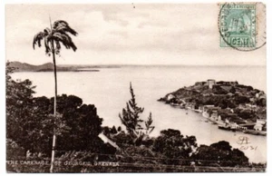 c1905 Tuck UBPC de The Carenage, St George's, Granada enviado desde la Guayana Británica - Imagen 1 de 2