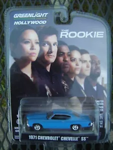 GREENLIGHT HOLLYWOOD REL32 THE ROOKIE 1971 CHEVROLET CHEVELLE SS - Bild 1 von 2