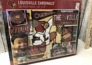 NIB Louisville Cardinals Basketball 500 pc Puzzle. Sealed. UL FREE SHIPPING - Picture 1 of 3