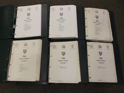 Jaguar XJ6 XJR XJ40 1990 juego manual de reparación de taller Sovereign 2,9 L 4,0 L Foto 1 de 4