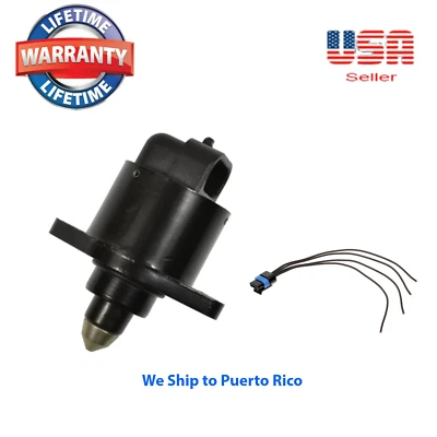 Idle Air Control Valve Motor + CONNECTOR fit for Dodge Eagle Mitsubishi Plymouth - Image 1 of 4