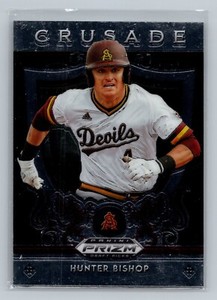 2020 Prizm Draft Picks Hunter Bishop CRUSADE #90 - San Francisco Giants