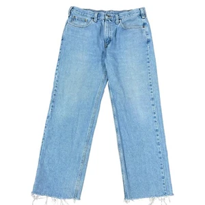 Carhartt entspannte Passform Herrenjeans 35x29 blau Denim Medium Waschung B460LVB - Bild 1 von 11