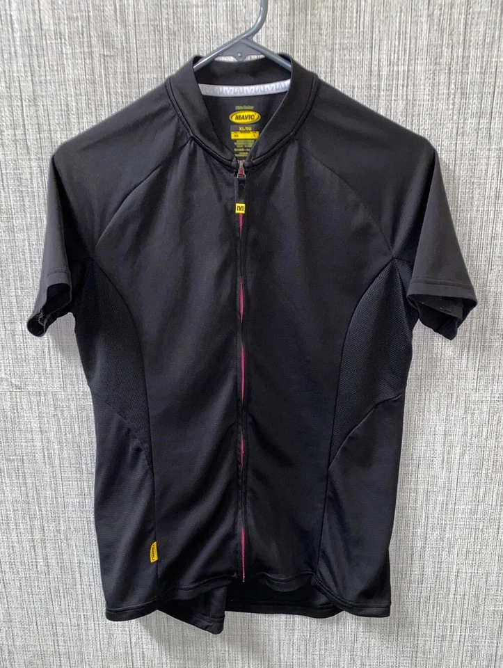 Camisa de ciclismo Mavic Ride Better para mujer negra 1/2 cremallera talla L Foto 1 de 4