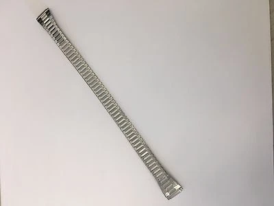 Timex Ladies LONG TX1296 Silver Stainless Steel 10-14mm Watch band - Image 1 of 2