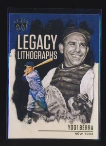 2021 Diamond Kings Legacy Lithographs #19 Yogi Berra BX5 - Picture 1 of 2