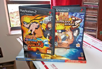 Ultimate Ninja 4: Naruto Shippuden + Ultimate Ninja 3 CIB sin probar PS2 + Extra Foto 1 de 4