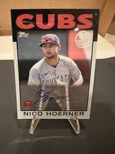 2021 Topps Clearly Authentic Nico Hoerner Autograph Auto #86TBA-NH Cubs
