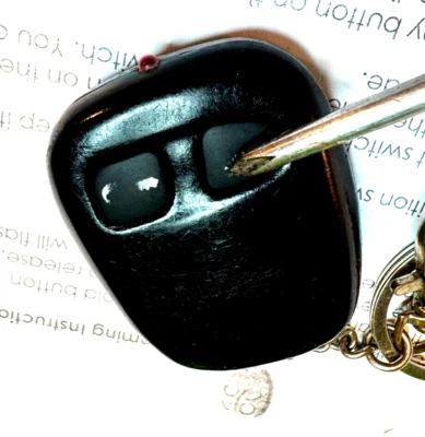 Bulldog Security RS82I controle remoto bidirecional iniciador de carro FOB preto sem fio dois botões - Imagem 1 de 4