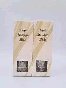 Premium Salbei Smudge Sticks zur Reinigung & Energieheilung - 2er Pack A+ QUALITÄT - Bild 1 von 10