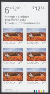 RESTIGOUCHE RIVER = FAR and WIDE = $2.09 rate Booklet of 6 sts MNH Canada 2024 - Picture 1 of 2