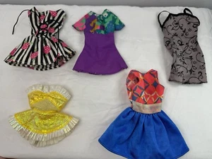 Original Authentic Barbie Brand Clothing Mini Dresses Dress up Doll SD1 - Picture 1 of 12