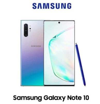 Samsung Galaxy Note 10 N970F/DS 256GB DUAL SIM FACTORY Unlocked Smartphone GLOW - Image 1 of 4