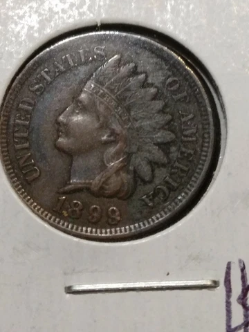 1899 Indian Head Cent 1c Higher Grade A-137 Cover