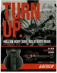 2014 GRETSCH Electromatic red Electric Guitar Kennedy Brock Magazine Ad - Picture 1 of 1