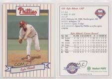 1995 Mellon Bank Philadelphia Phillies Kyle Abbott #39