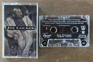 Joe Cocker - Night Calls - 1992 - Capitol Records - C4-97801 - Cassette - Picture 1 of 3