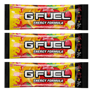 G Fuel Energy Formula Strawberry Banana 1 Single Serving Packet Gfuel Gamma Labs