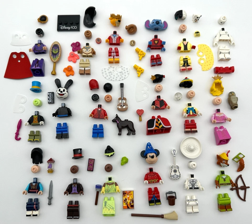 LEGO Minifiguras Disney 100 71038 Piezas y Accesorios Foto 1 de 1