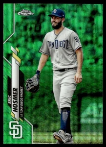 2020 Topps Chrome Green Wave Refractor Eric Hosmer 43/99 San Diego Padres #108 - Bild 1 von 2