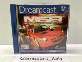 METROPOLIS STREET RACER MSR - SEGA DREAMCAST - USED WORKING PERFECTLY