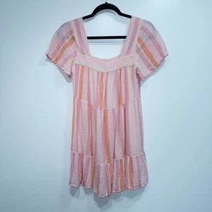 Rails Minikleid rosa Valentina Dawn gestreift Größe XS - Bild 1 von 9