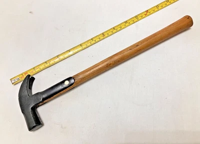 Vintage Strapped Claw Hammer. weight  14oz - Image 1 of 4