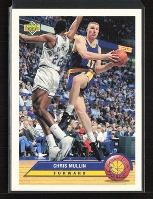 1992-93 Upper Deck McDonald's #P14 Chris Mullin Golden State Warriors - Image 1 of 2