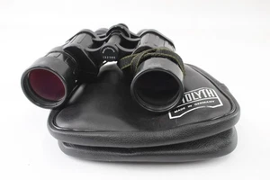 Vintage Optolyth Alpin 10x40 Rubber-Armoured Binoculars Working w/ Original Case - Picture 1 of 6