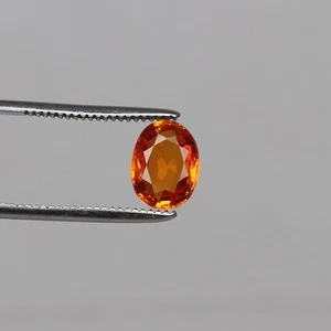 AAA Natural Orange Padparadscha Sapphire Ceylon 5.30 Ct Oval Cut Loose Gemstone - Picture 1 of 5
