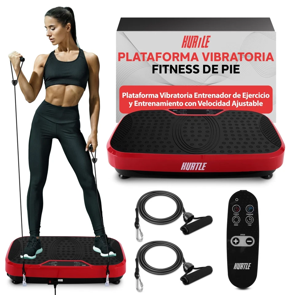 Hurtle Fitness Vibration Platform Machine - Home Gym Whole Body Shaker Exerci... - Image 1 of 4