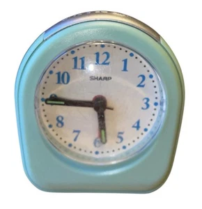 Sharp Travel Alarm Clock with Snooze Light Quartz Analog Model SPC844 - Tested - Picture 1 of 4