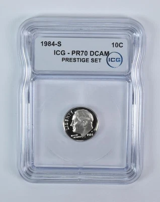 1984-S Roosevelt Dime Prestige Set PR70 DCAM ICG *5232 - Image 1 of 4