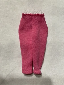 Vintage Dawn Doll Clone rosa Hose Spitzenbesatz 70er Jahre Topper Hongkong - Bild 1 von 2