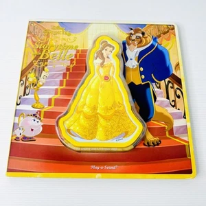 Disney Princess Storytime with Belle Play A Sound Children's Board Book WORKING - Picture 1 of 4
