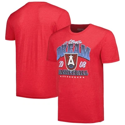 Women's Sportiqe  Heather Red Atlanta Dream Comfy Super-Soft Tri-Blend T-Shirt - Image 1 of 3